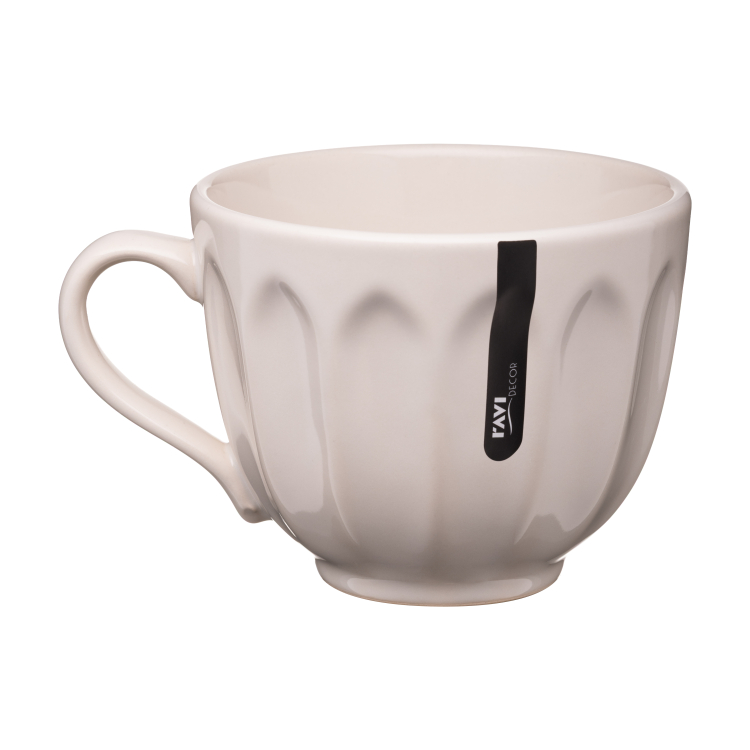 Kubek ceramiczny TIERRA 400ml CREAM RAVI